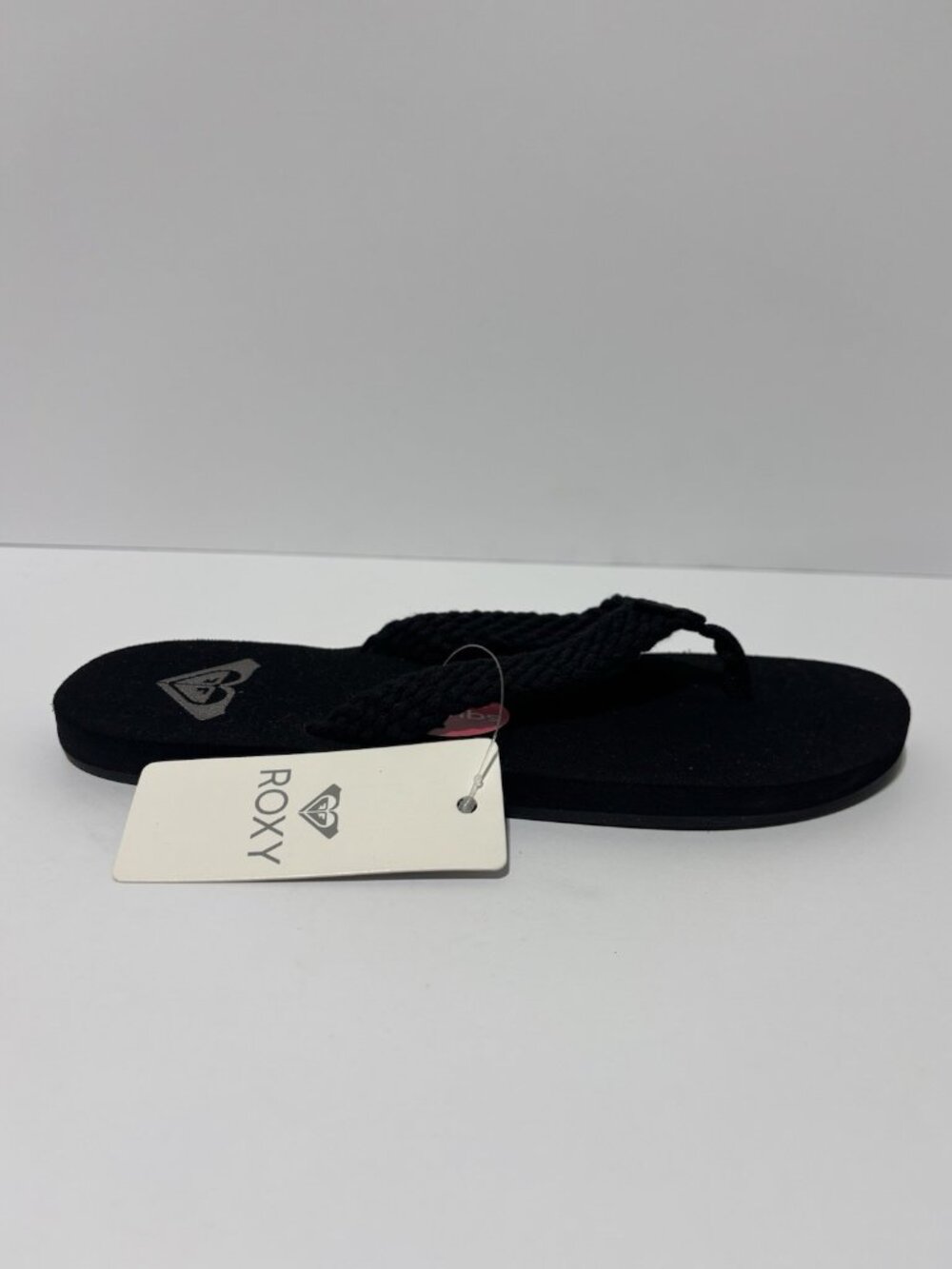 Roxy Women’s Porto II Black Flip Flop Sandals, Size 8 M